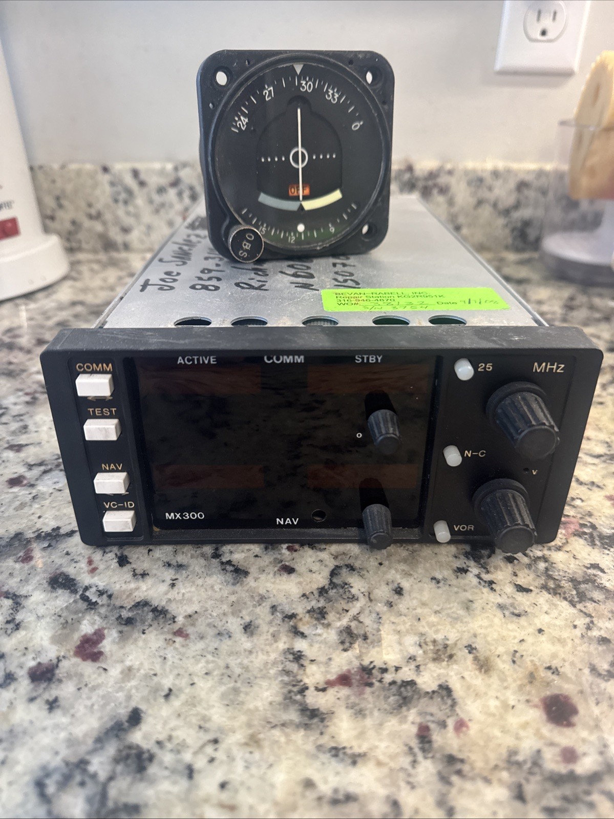 TKM MX 300 NAV/COMM 14V Fully Works With CDI Instrument.