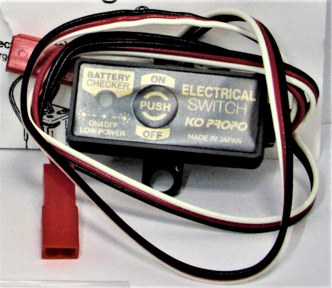 Universal KO PROPO Electrical Switch and Receiver pack checker Part # KOP60224