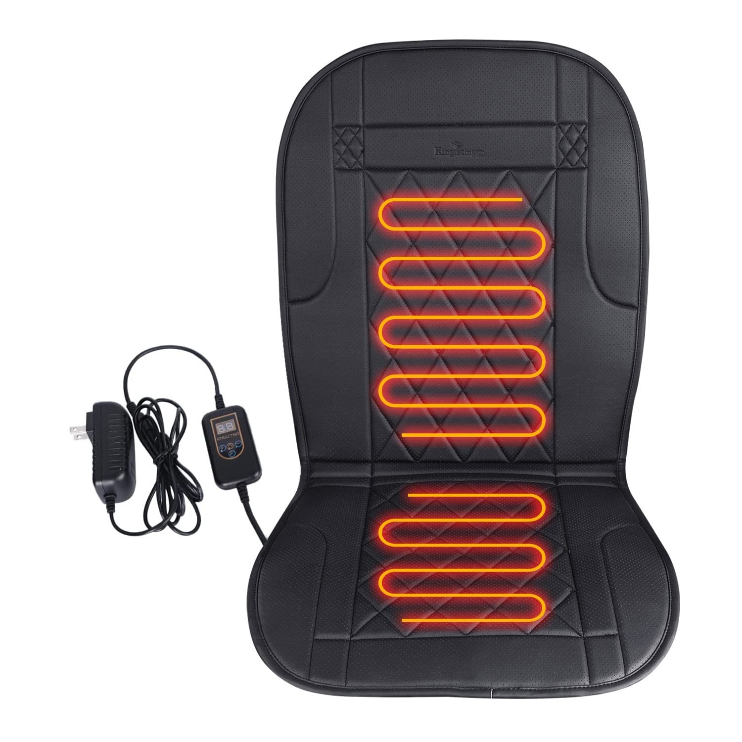 Heated Seat Cushion with Intelligent Temperature Controller,Heating Chair Pad...