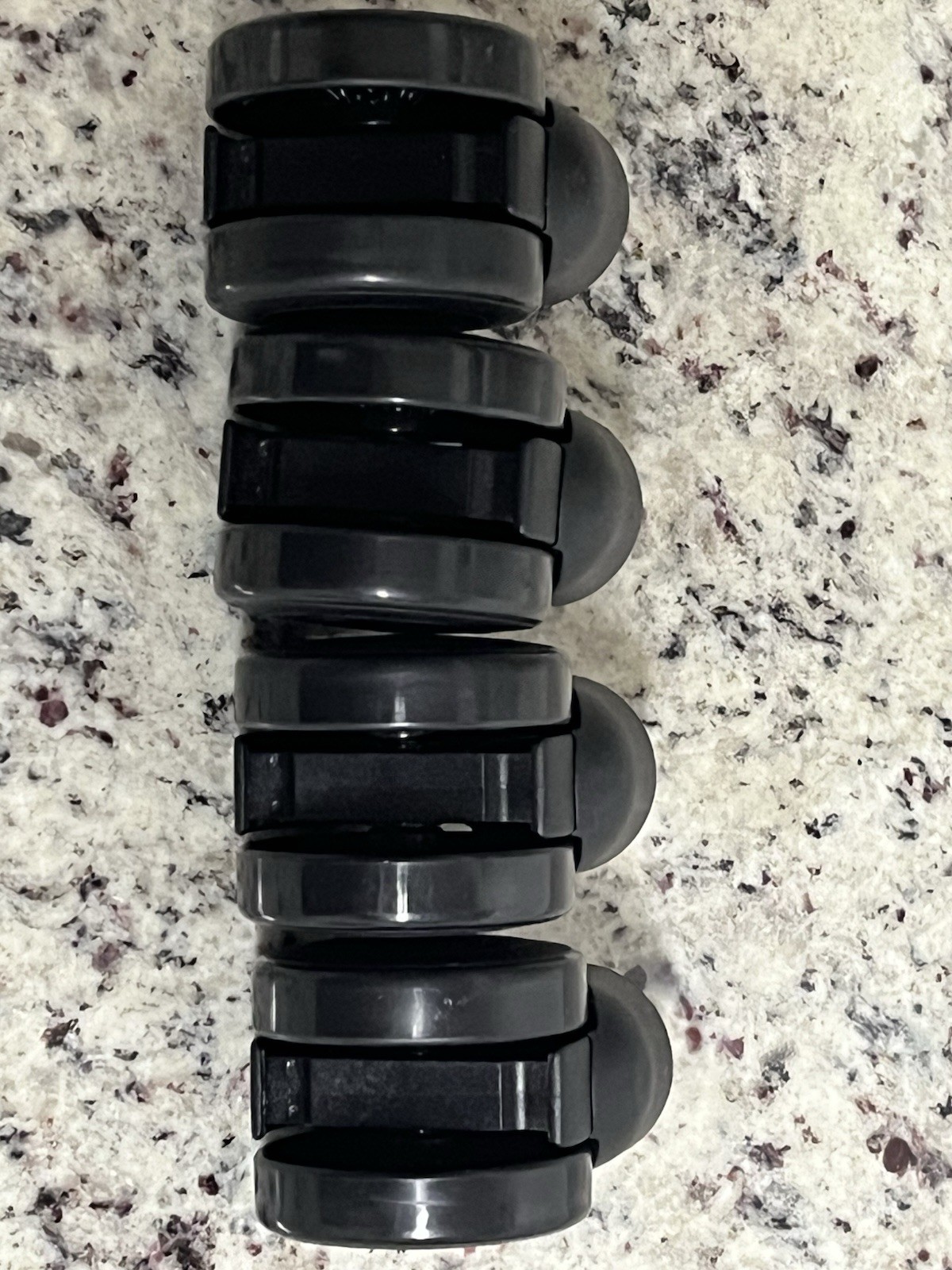 Humanscale Genuine Replacement Castor Wheels OEM Lot Of 4 Pieces