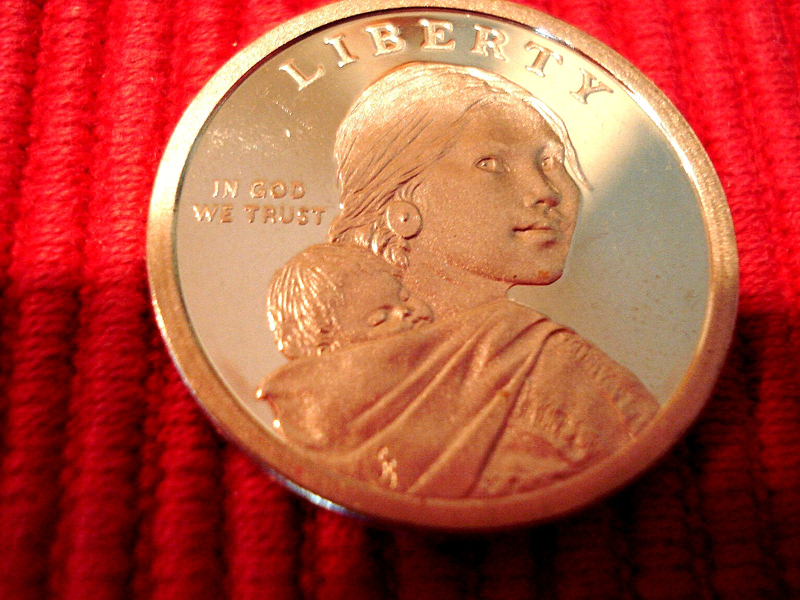 2012 S Sacagawea Native American Gem Proof Dollar