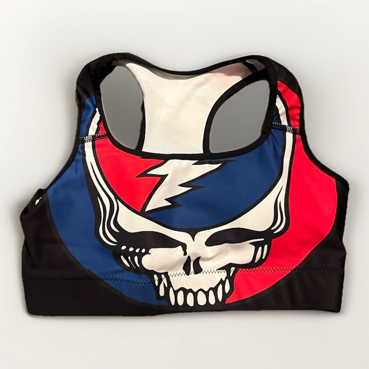 Official License Grateful Dead "Stealie Strong" Sports Bra (Section 119) Size XS