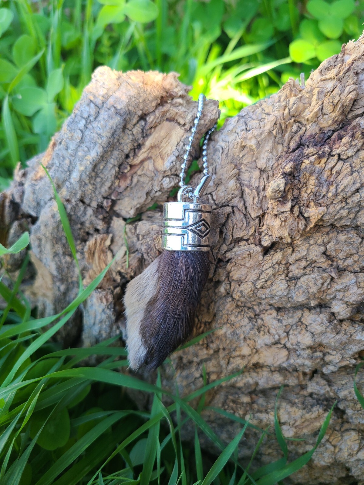 Lucky Rabbit Foot Keychain