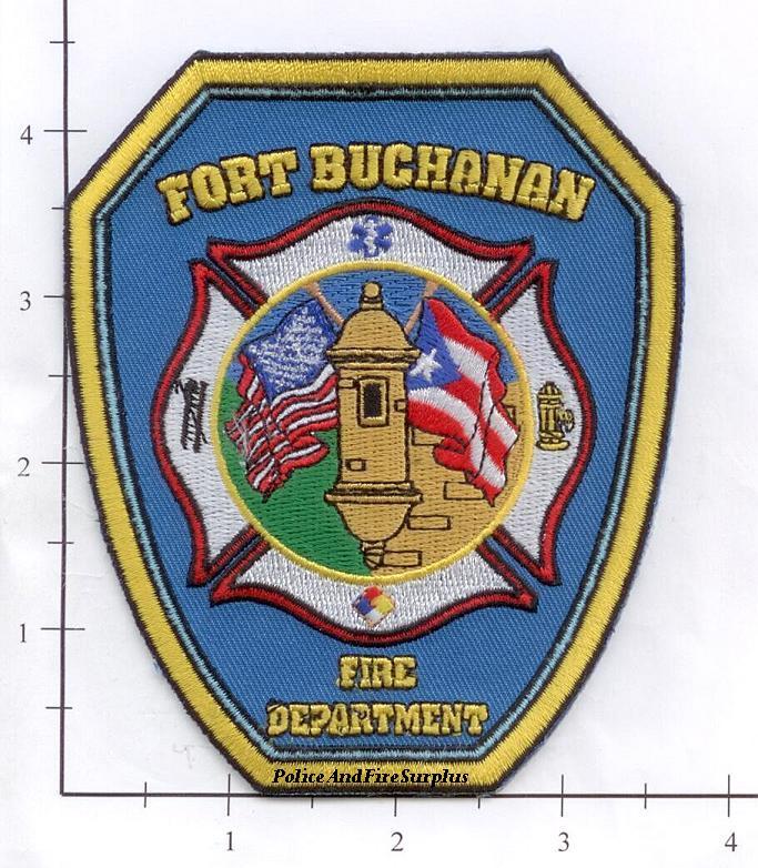Puerto Rico - Fort Buchanan PR Fire Dept Fire Patch