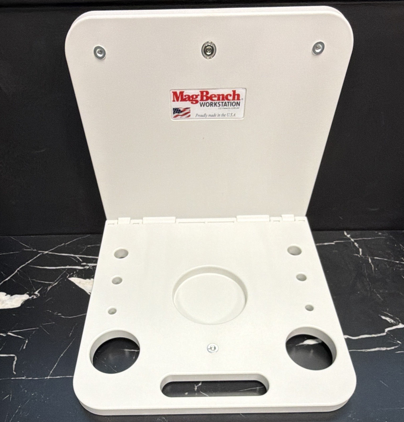 MagBench Workstation Portable Magnetic Assembly Workstation Plastic White/Red