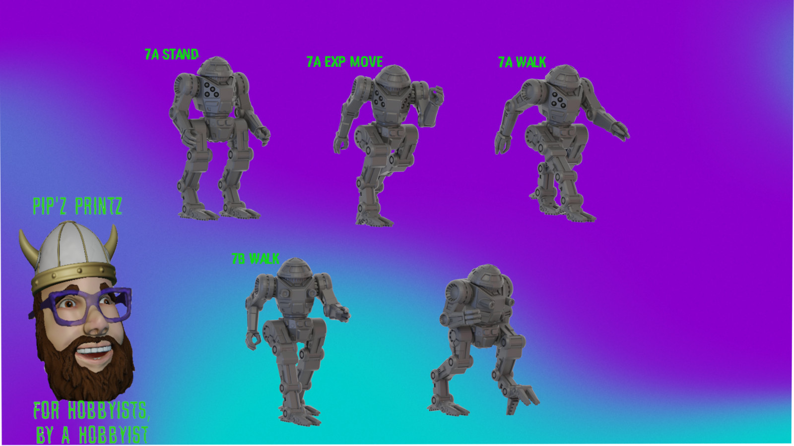 Kabuto Alternate Mech Model For Battletech 6mm-10mm-15mm RLWS