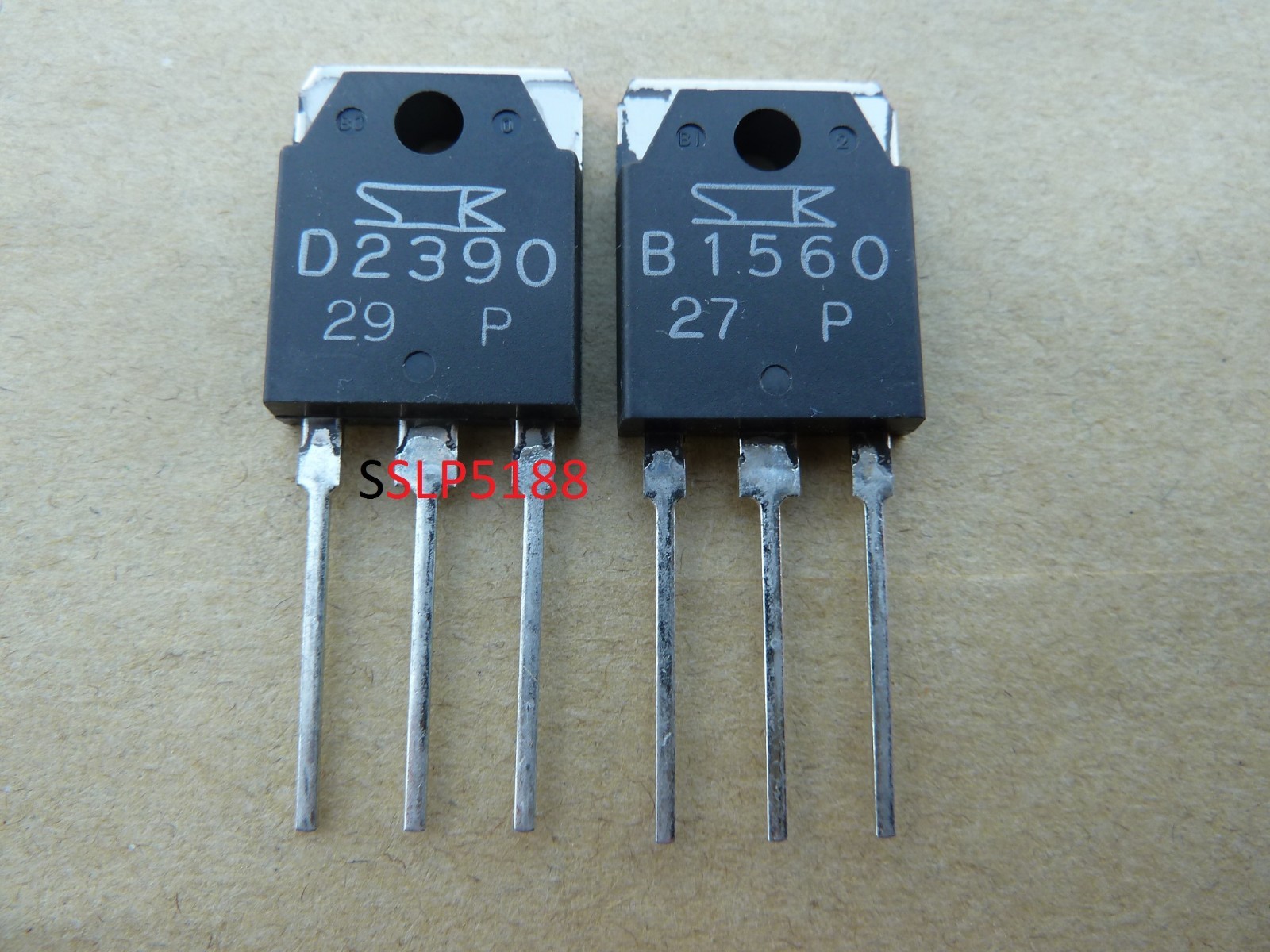 2SB1560  and  2SD2390 A Pair of Darlington Power Transistors