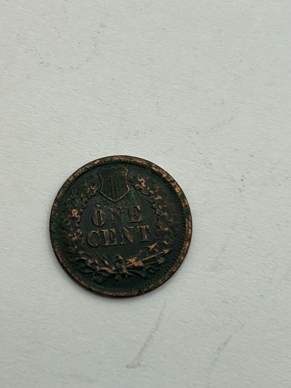 1865 Indian Cent VF