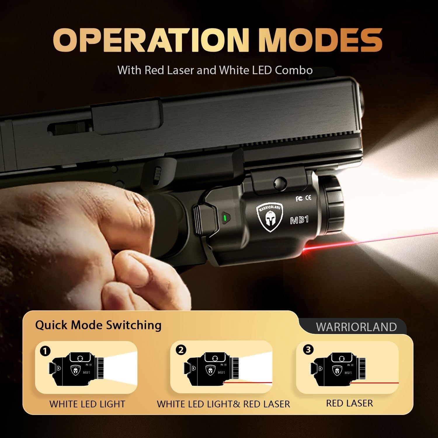 Warriorland MB1 Pistol Light