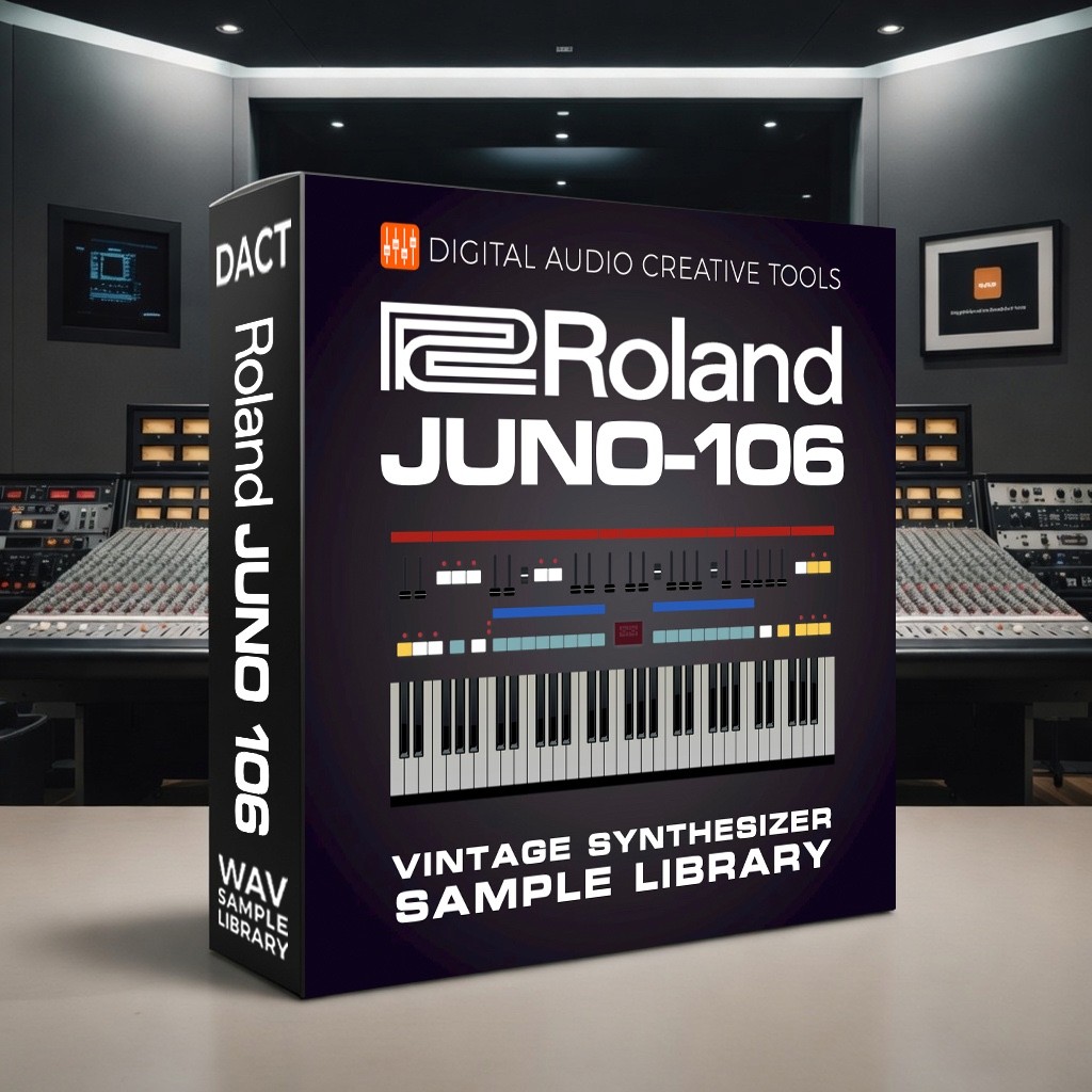 Roland Juno-106 Synthesizer Sample Library