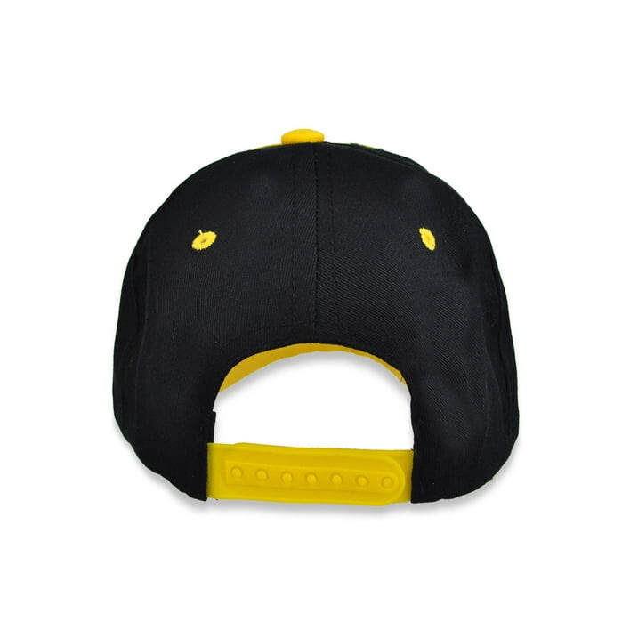 Baseball Cap - Batman - Black/Gray/Yellow Adjustable Kids Boys