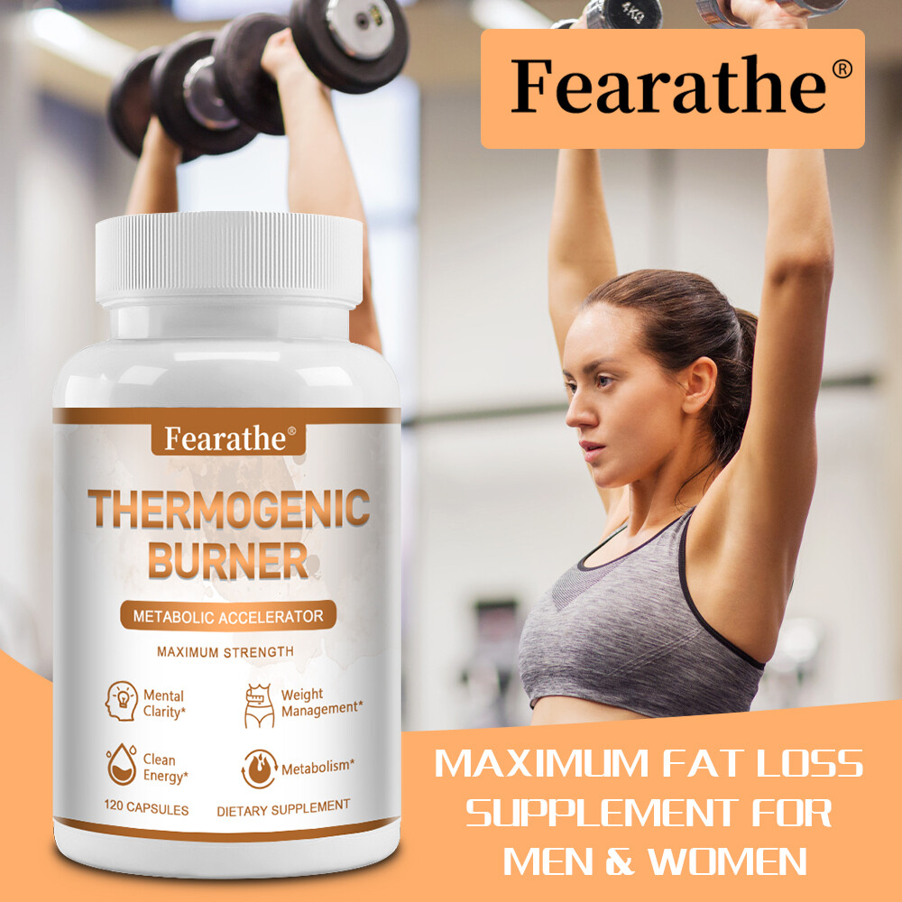 Thermogenic Burner Weight Loss Metabolism, Appetite Suppressant, Energy-120 caps