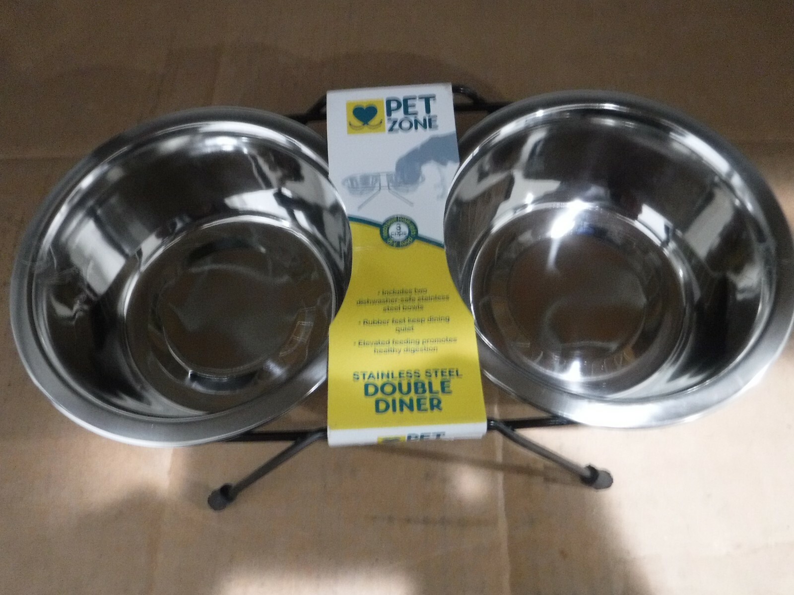 Advance Pet Zone Products Double Diner - 3 Cups---NEW
