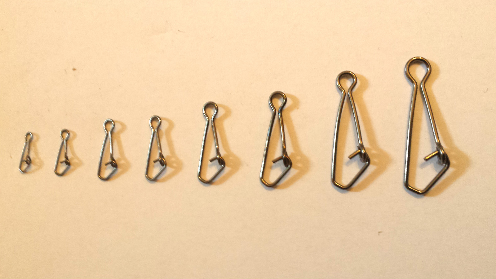 Hooked snap - various sizes