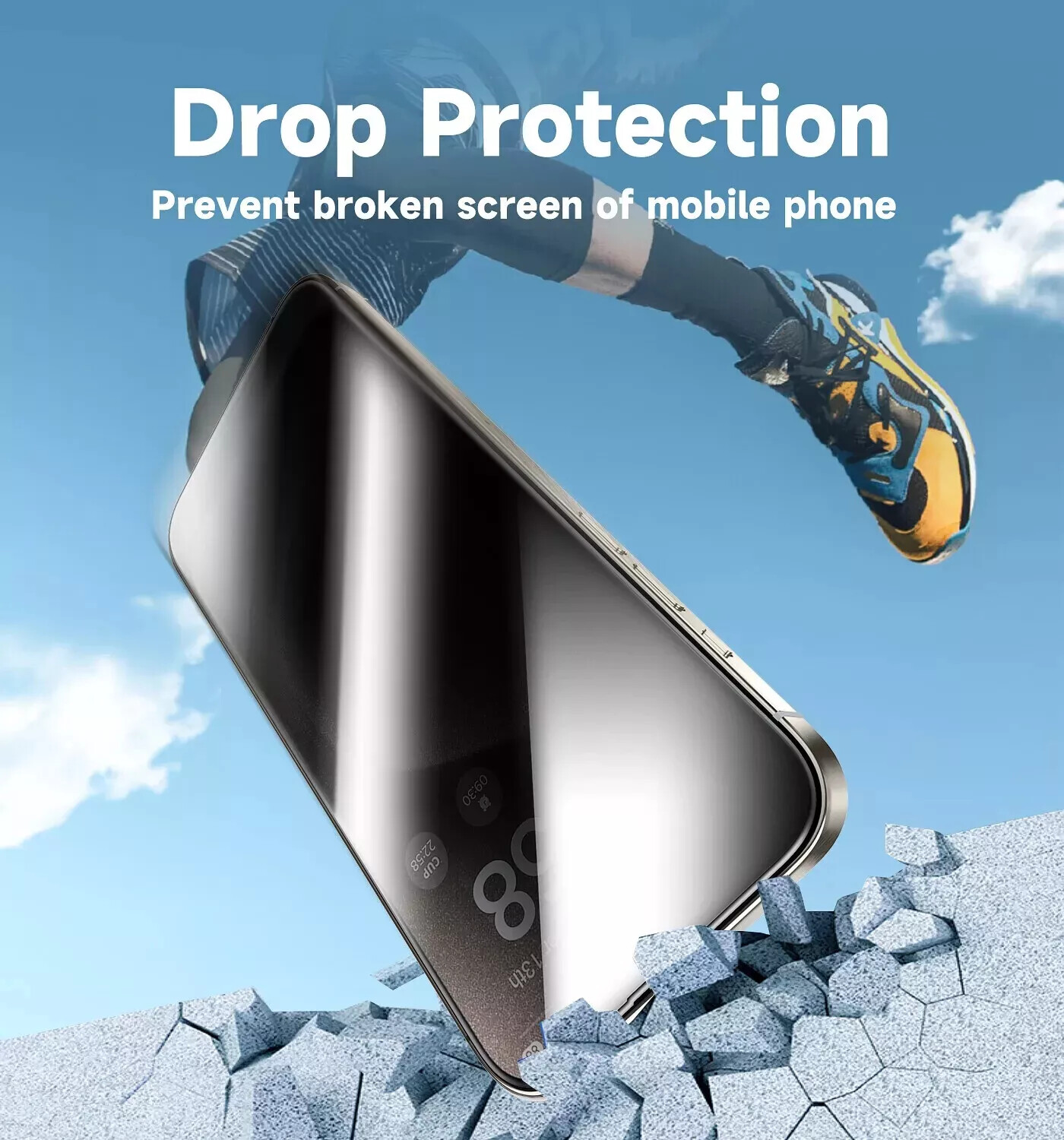 2x iPhone 16 Pro Max 15 14 13 12 11 Plus Privacy Tempered Magic Auto Alignment