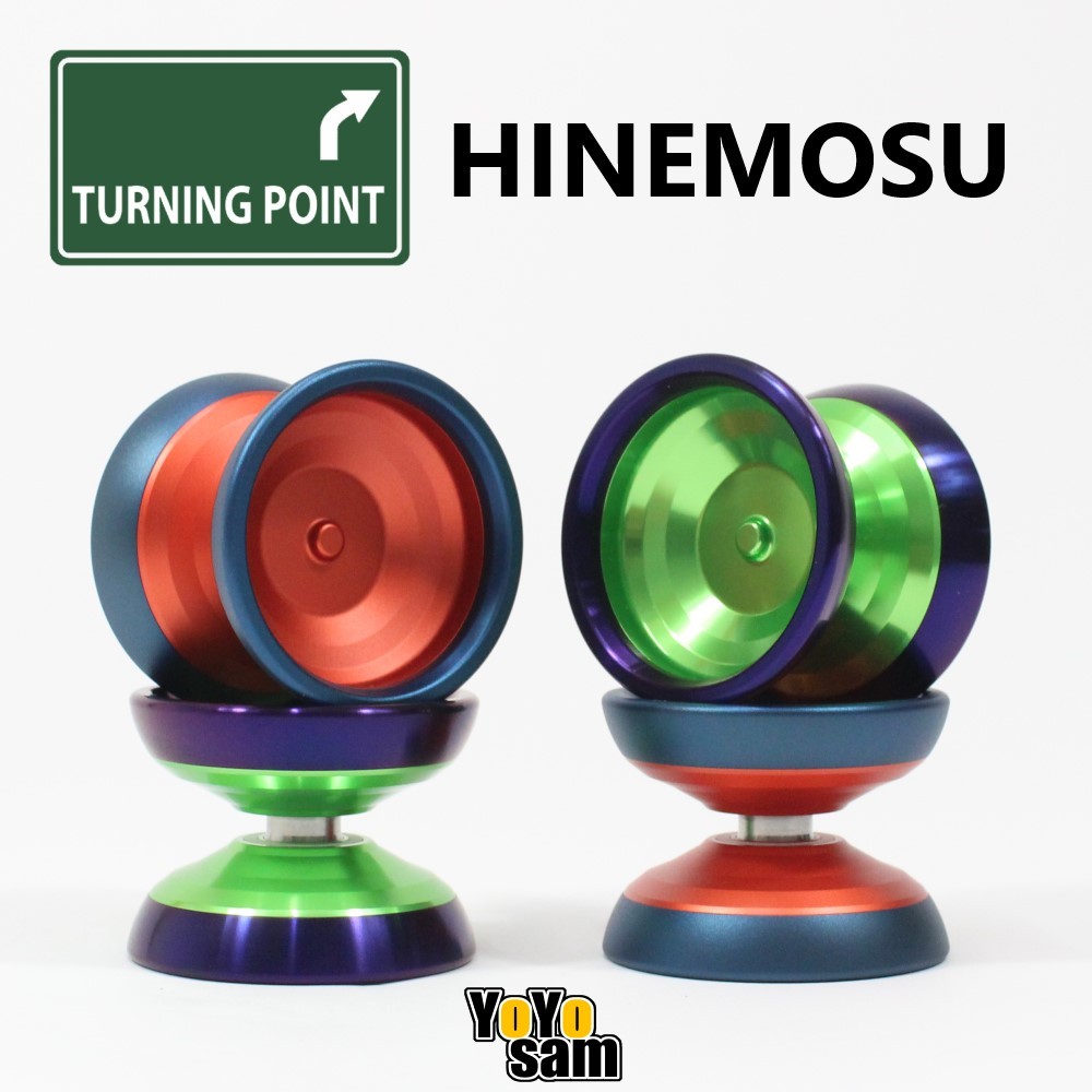 Turning Point Hinemosu Yo-Yo - Bi-Metal - 6061 Aluminum with Titanium Rims YoYo
