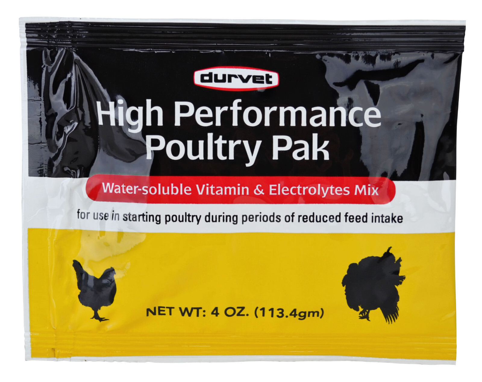 Durvet High Performance Poultry Vitamins/Electrolyte Pak for growing birds