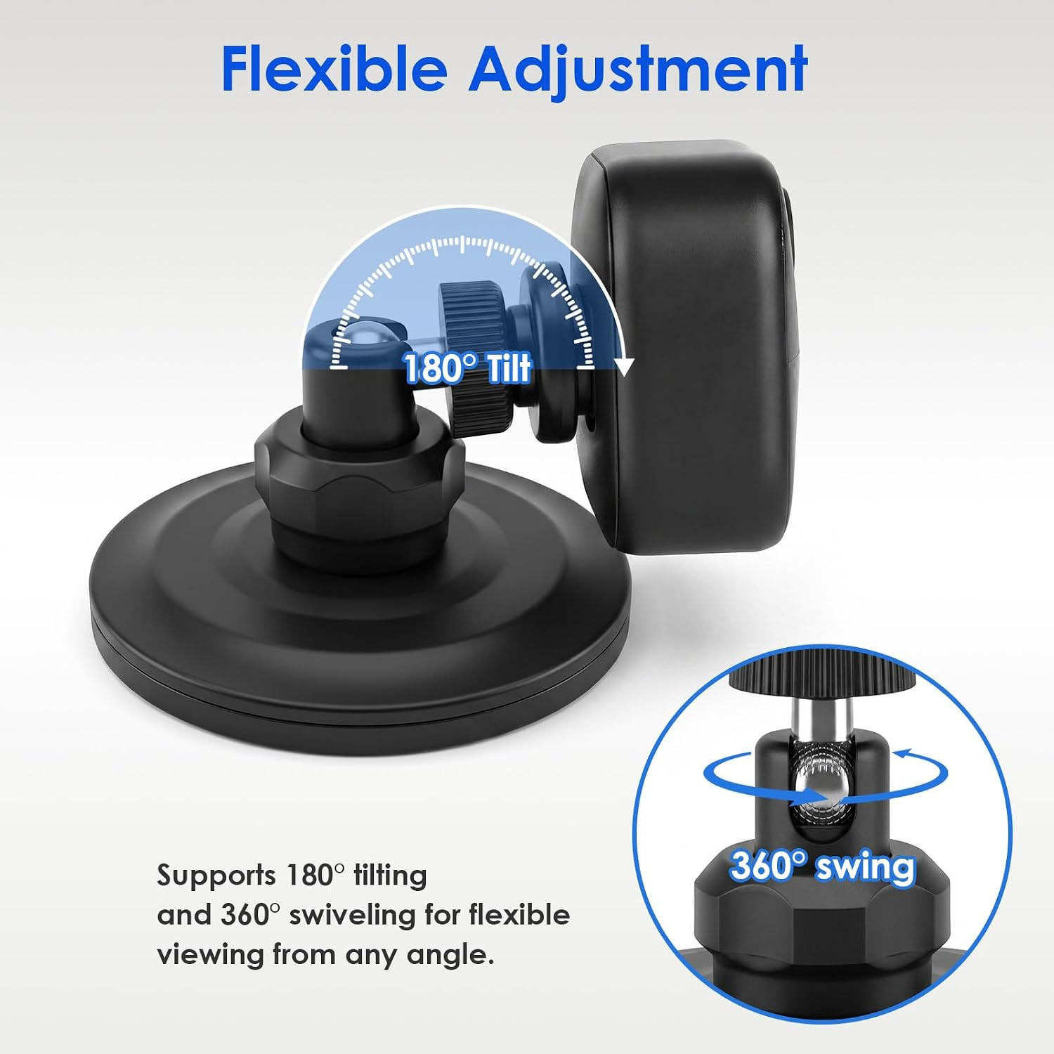 2 Pack Magnetic Mount, No Drill Wall Bracket Compatible with Blink Outdoor 4