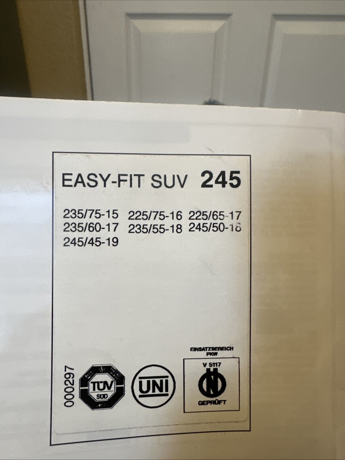 Thule Easy Fit SUV Snow Chains Set Of Two