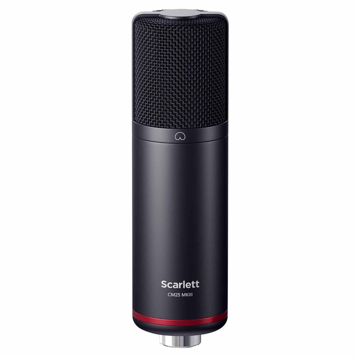 Focusrite Scarlett Solo Studio Interface Bundle w Microphone, Headphones & Stand