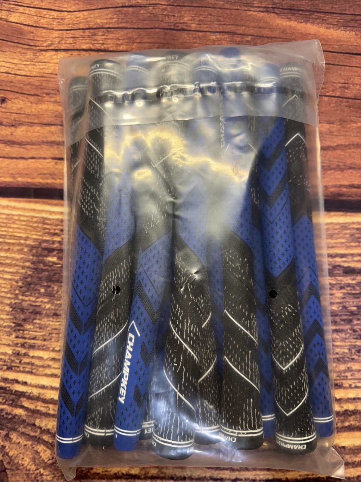 CHAMPKEY Premium Rubber Golf Grips 13 Pack | High Traction Standard Size