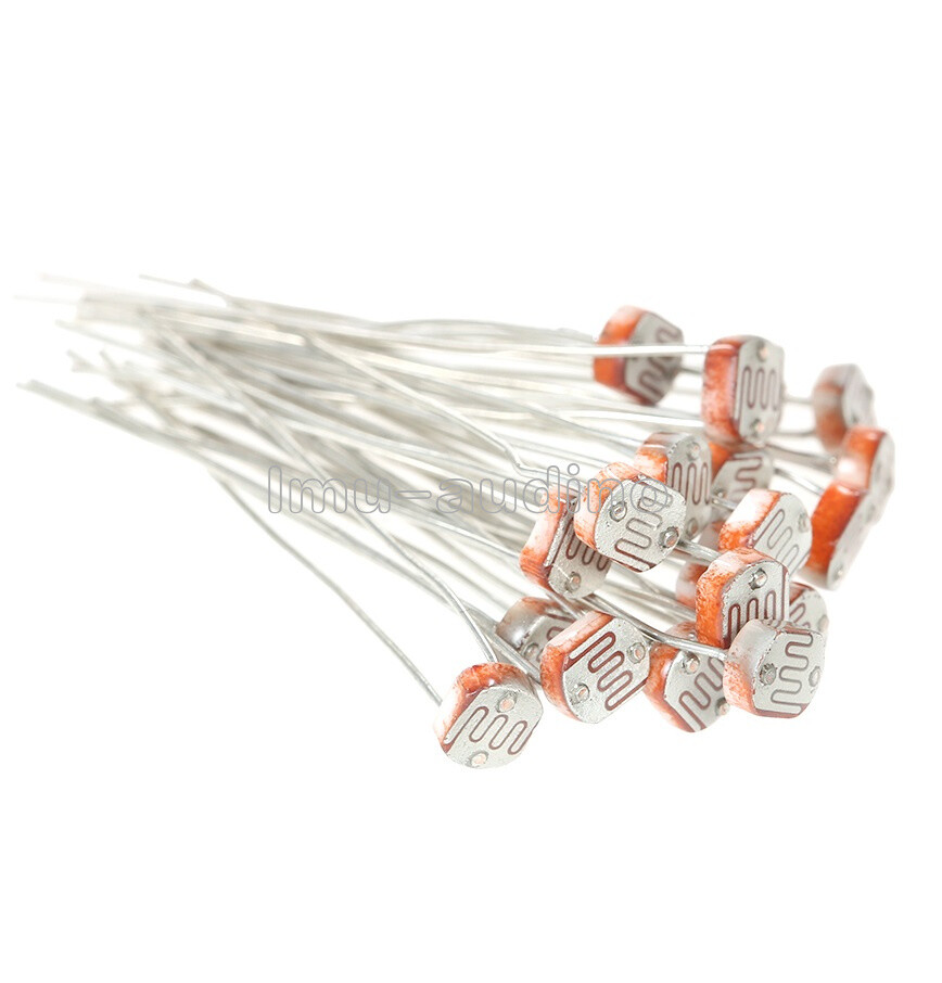 20pcs photo light sensitive resistor photoresistor optoresistor 5mm GL5537 NEW