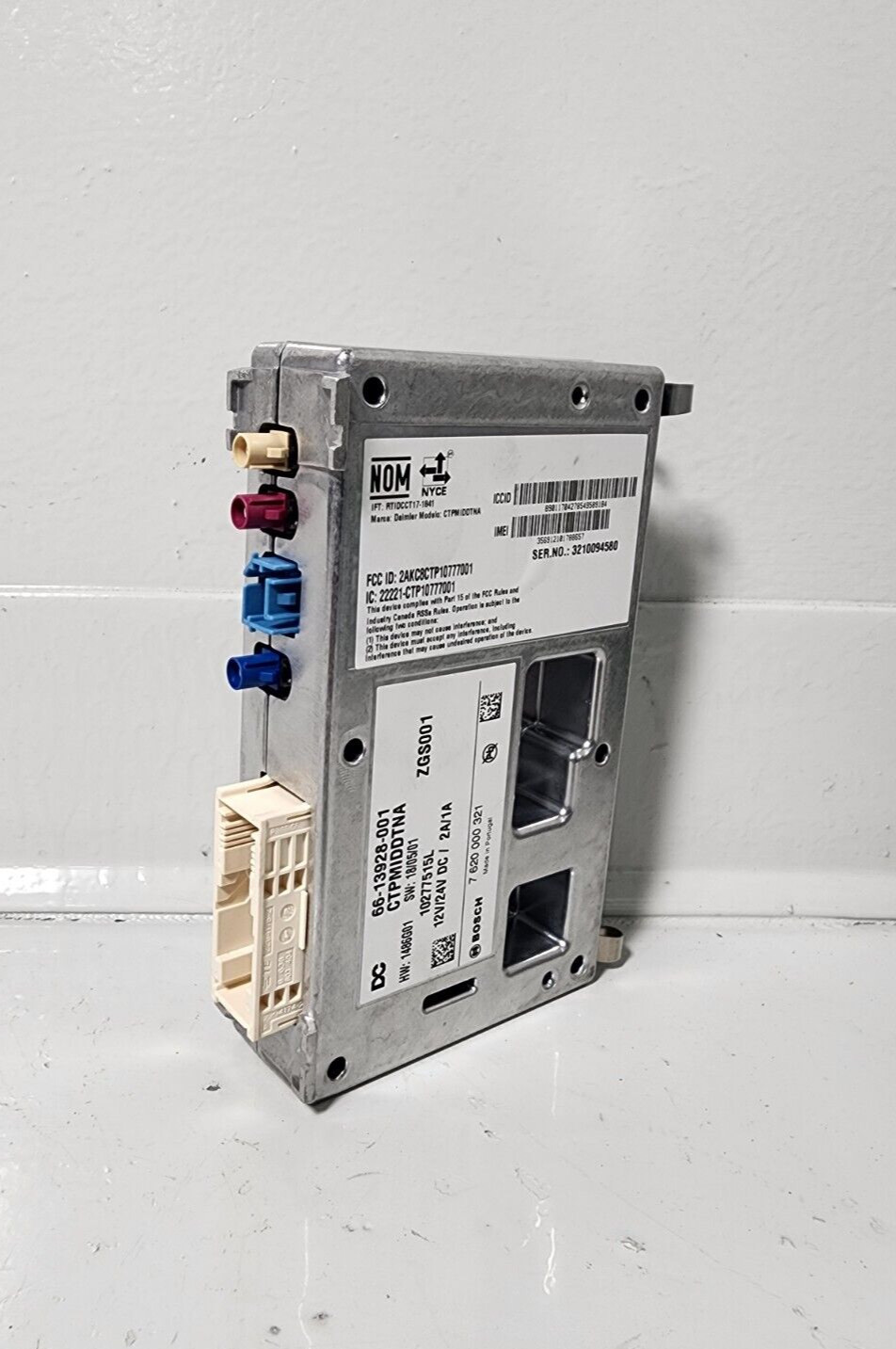 BOSCH Freightliner Cascadia Telematric Control Module 66-13928-001, 6613928001