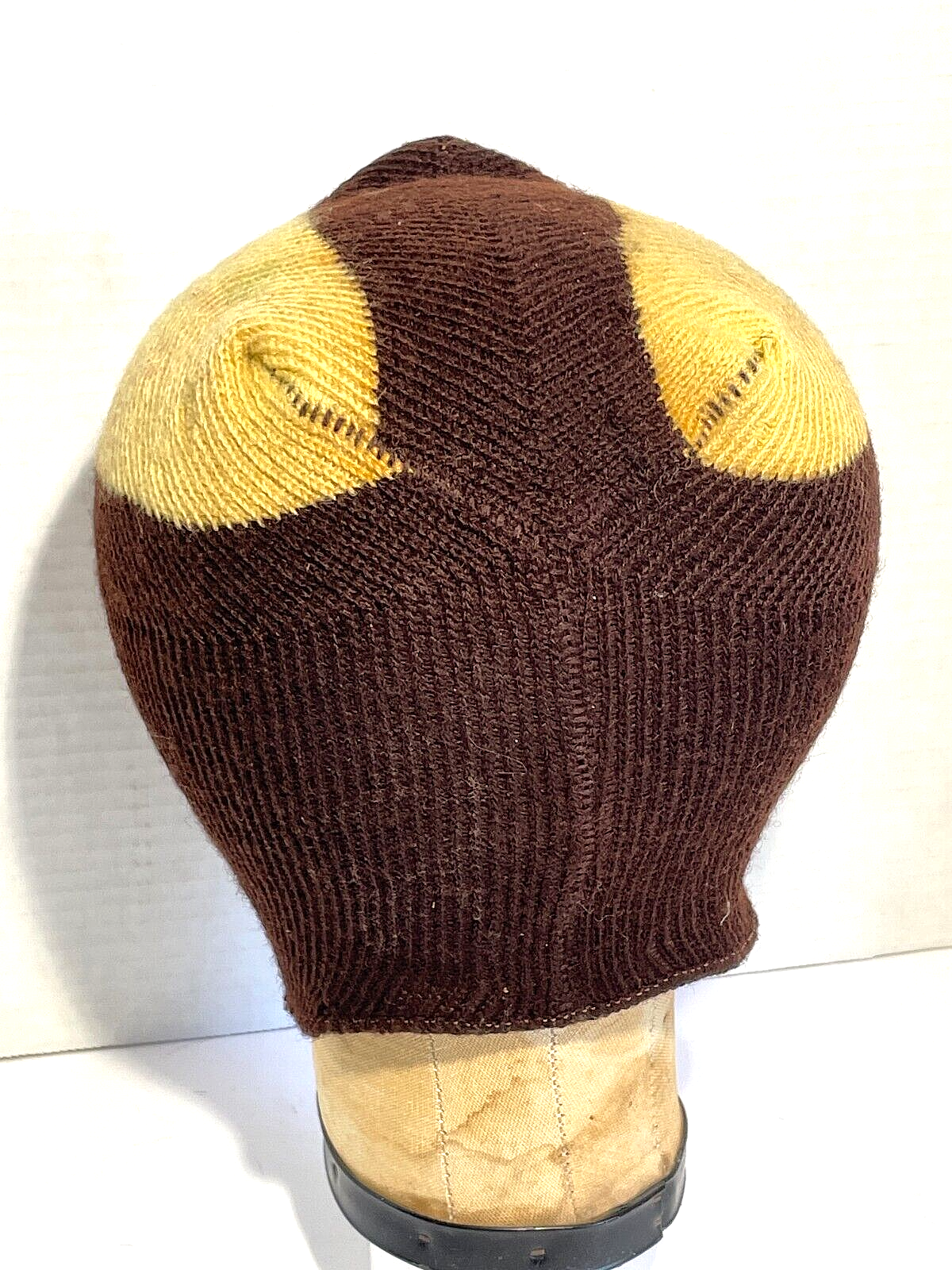 Vin. Pedigree MUSHER Headwear Ski Hat, Wool Colorful Skull Sporting Cap 1920/30