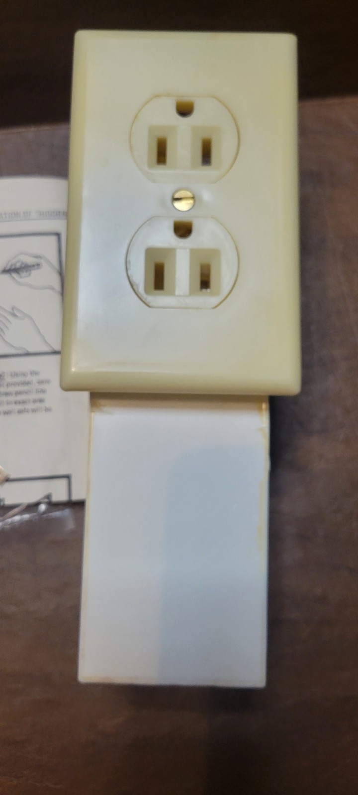 Vintage Hidden Wall Safe Outlet Diversion Safe Hidden Compartment