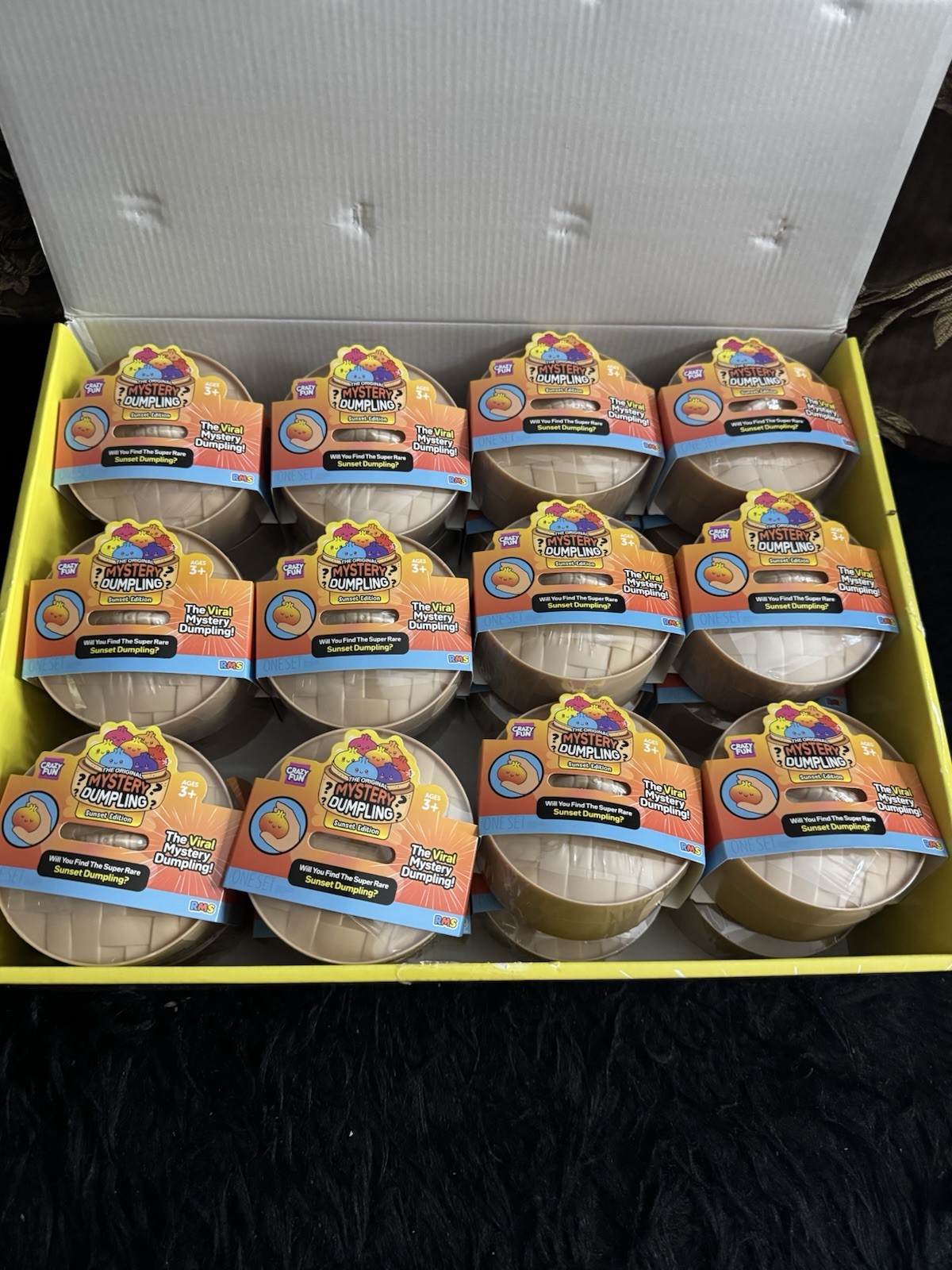 🔥 Sealed Five Below RMS Mystery Dumpling Sunset Edition Brand-New - Lot Of 4