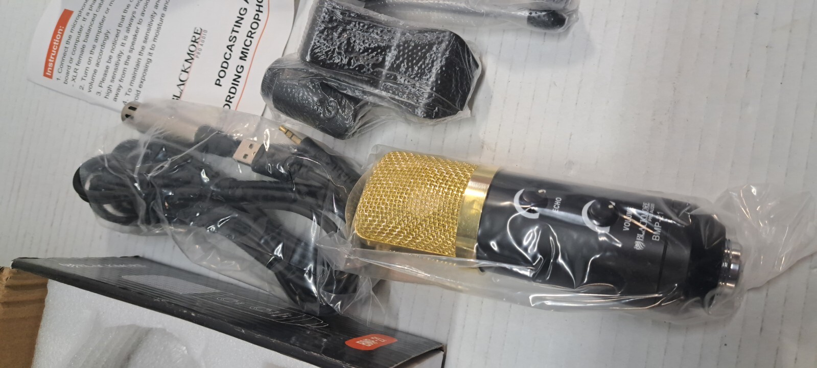 Blackmore Pro Audio BMP-21 USB Cardioid Condenser Microphone