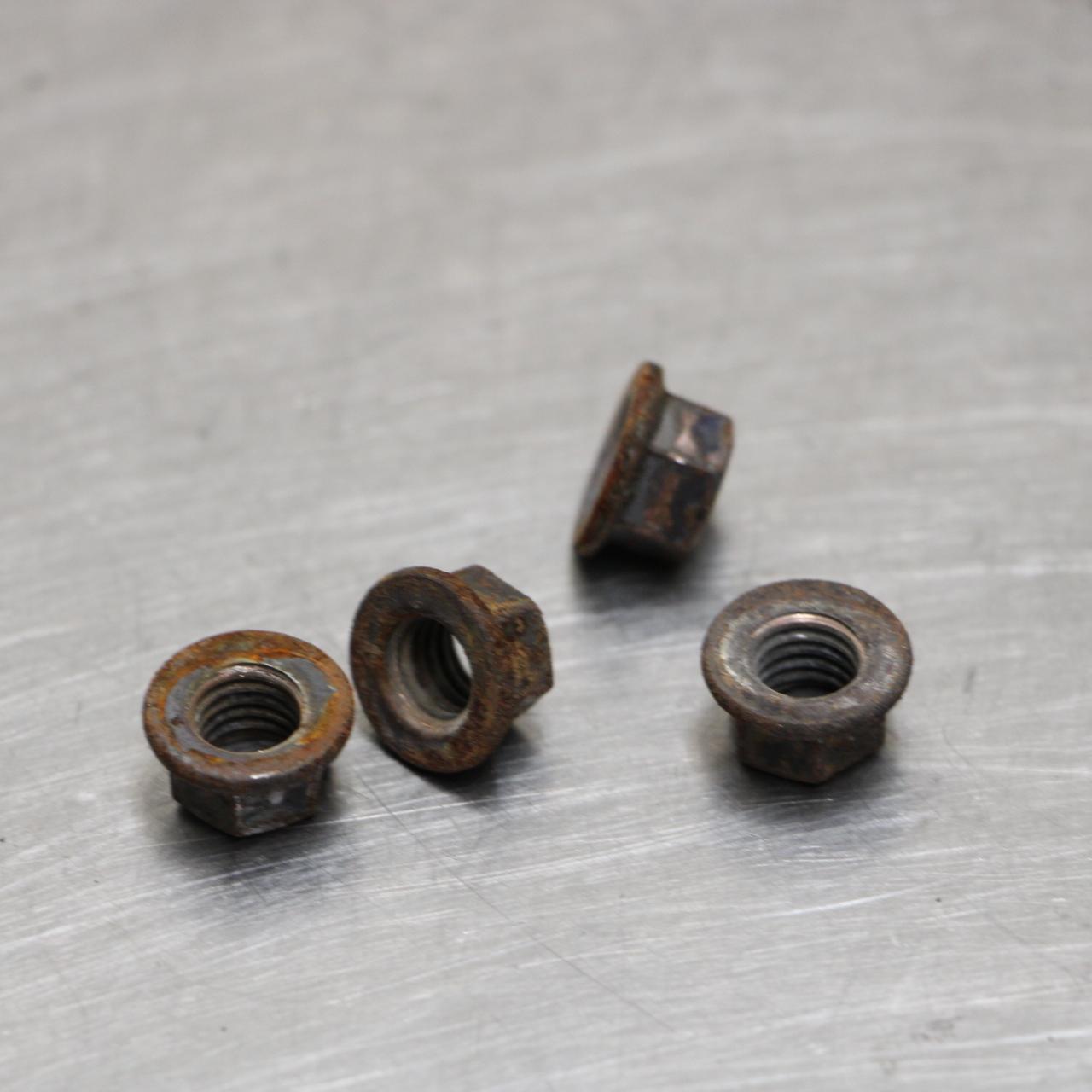 10-14 DUCATI MONSTER 796 Exhaust Header Nuts Bolts