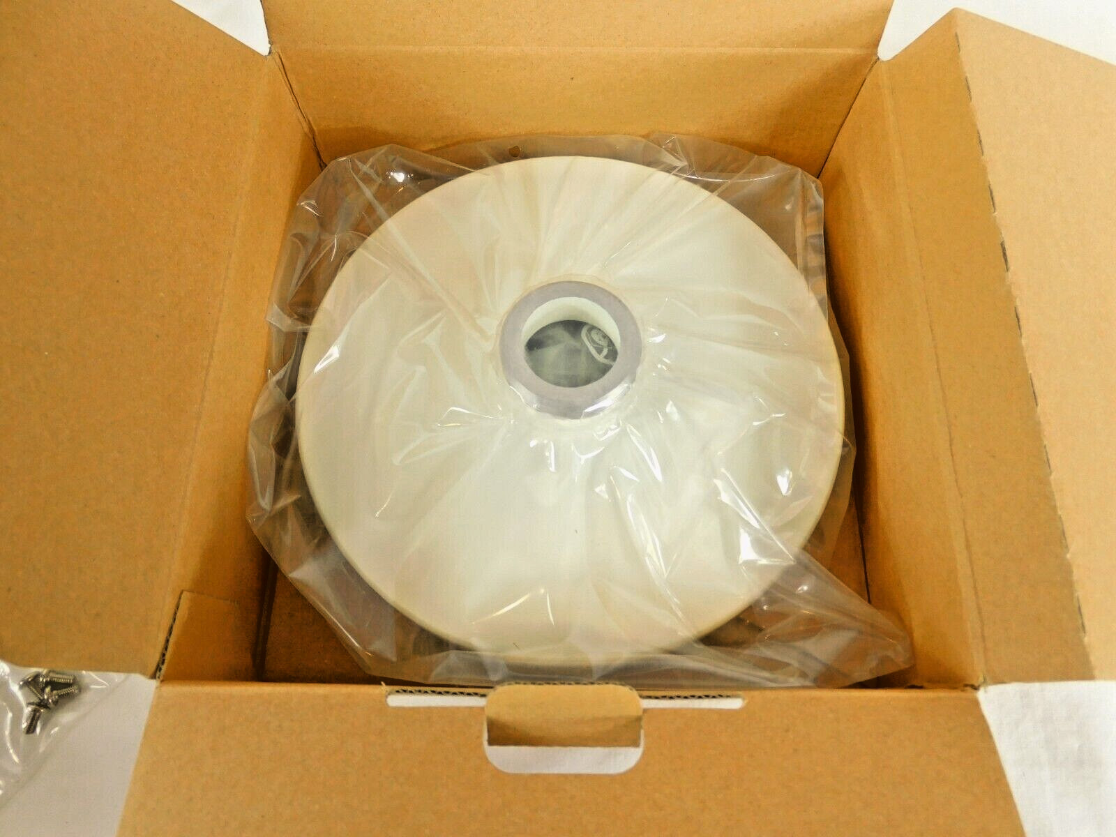 SBP-187HM Hanwha Ivory Cap Adapter Mount Thread Size, PF 1-1/2" Male - IVORY