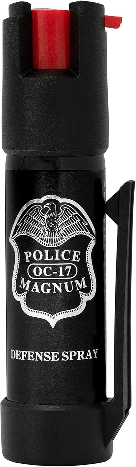 Police Magnum Pepper Spray Belt Clip Self Defense-Max Strength Quick Reaction Sa