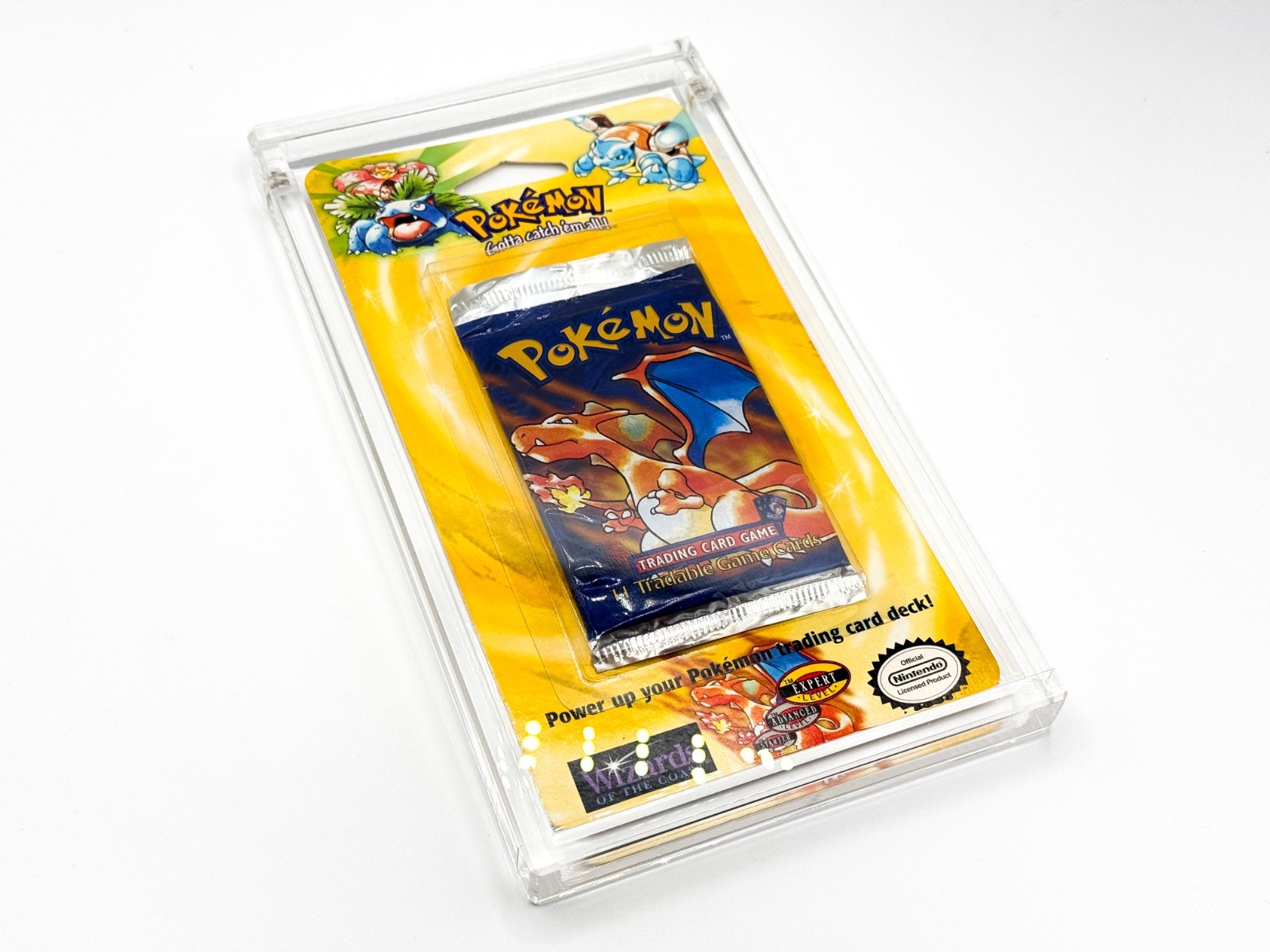Acrylic Pokemon Booster Blister Pack Display Protection Case WOTC