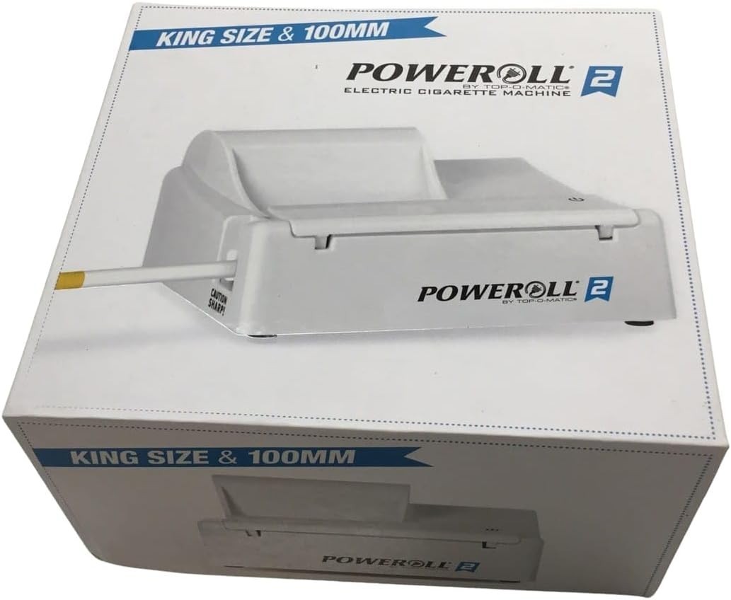 Poweroll 2 Electric Cigarette Machine - King Size & 100mm