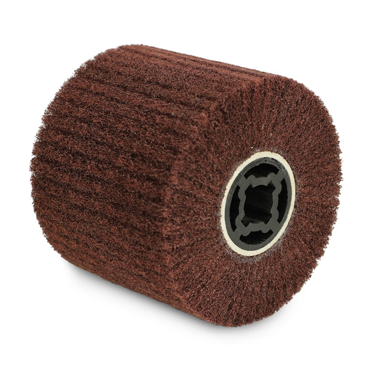 4.5" x 4" BHA Surface Conditioning Finishing Drum 3/4" Quad Keyway - 120 Grit