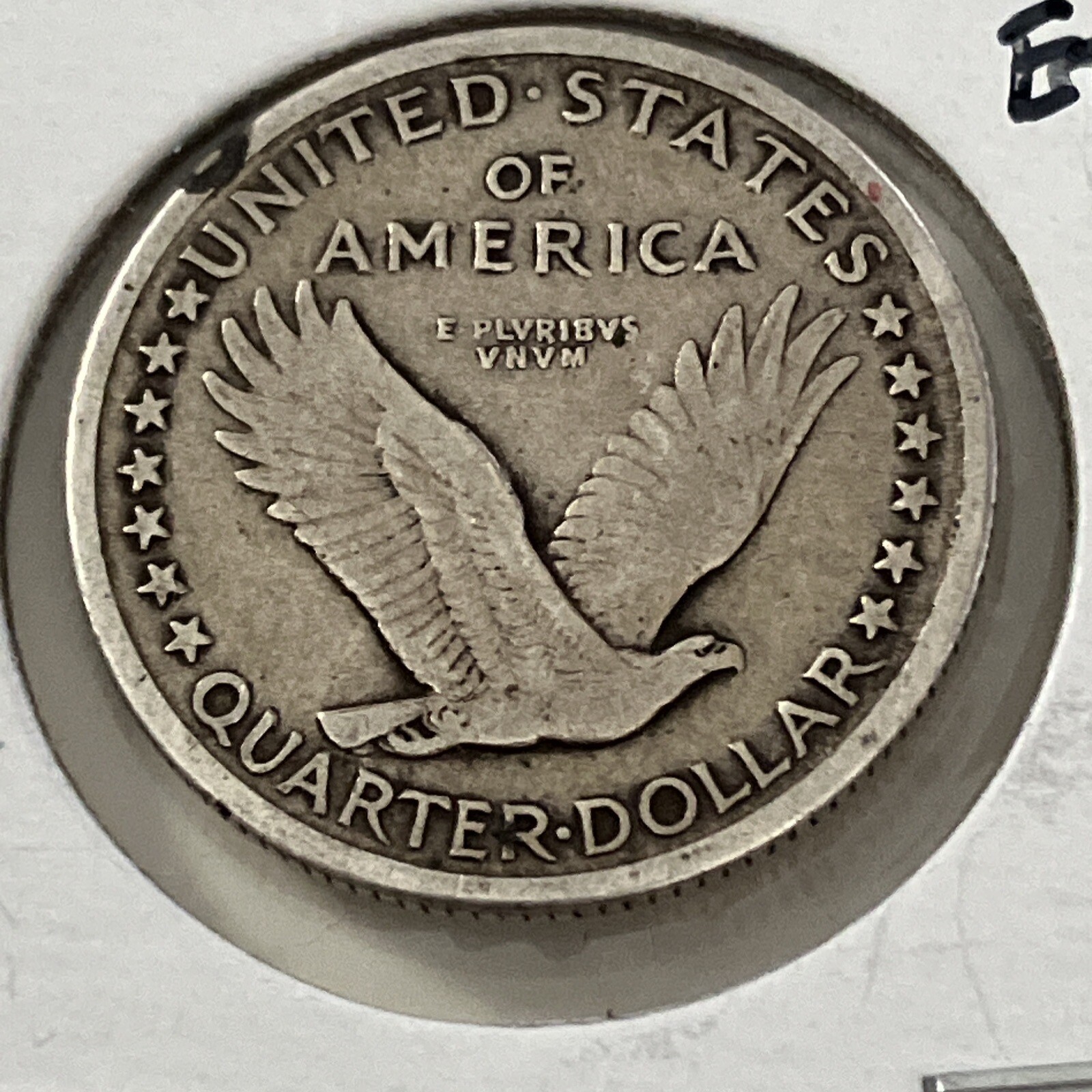 1917-d T-1 Standing Liberty Quarter