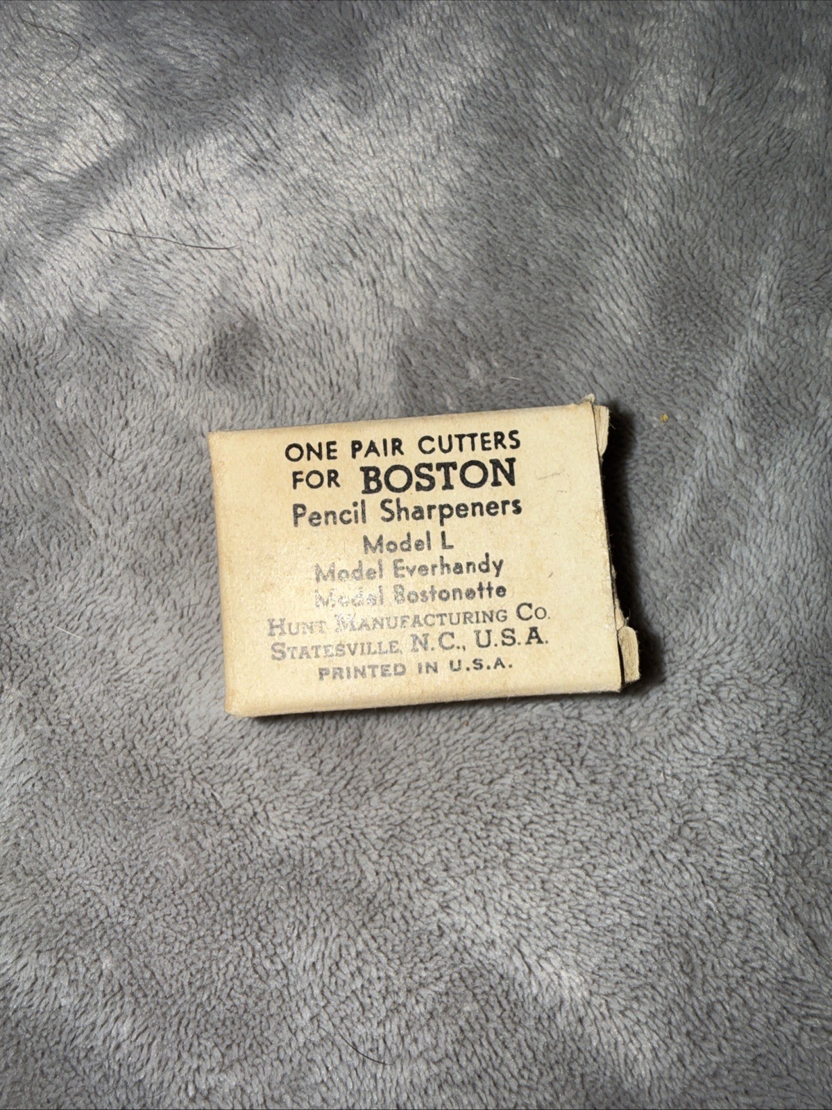 Vintage Boston Model L Pencil Sharpener Cutters New In Box
