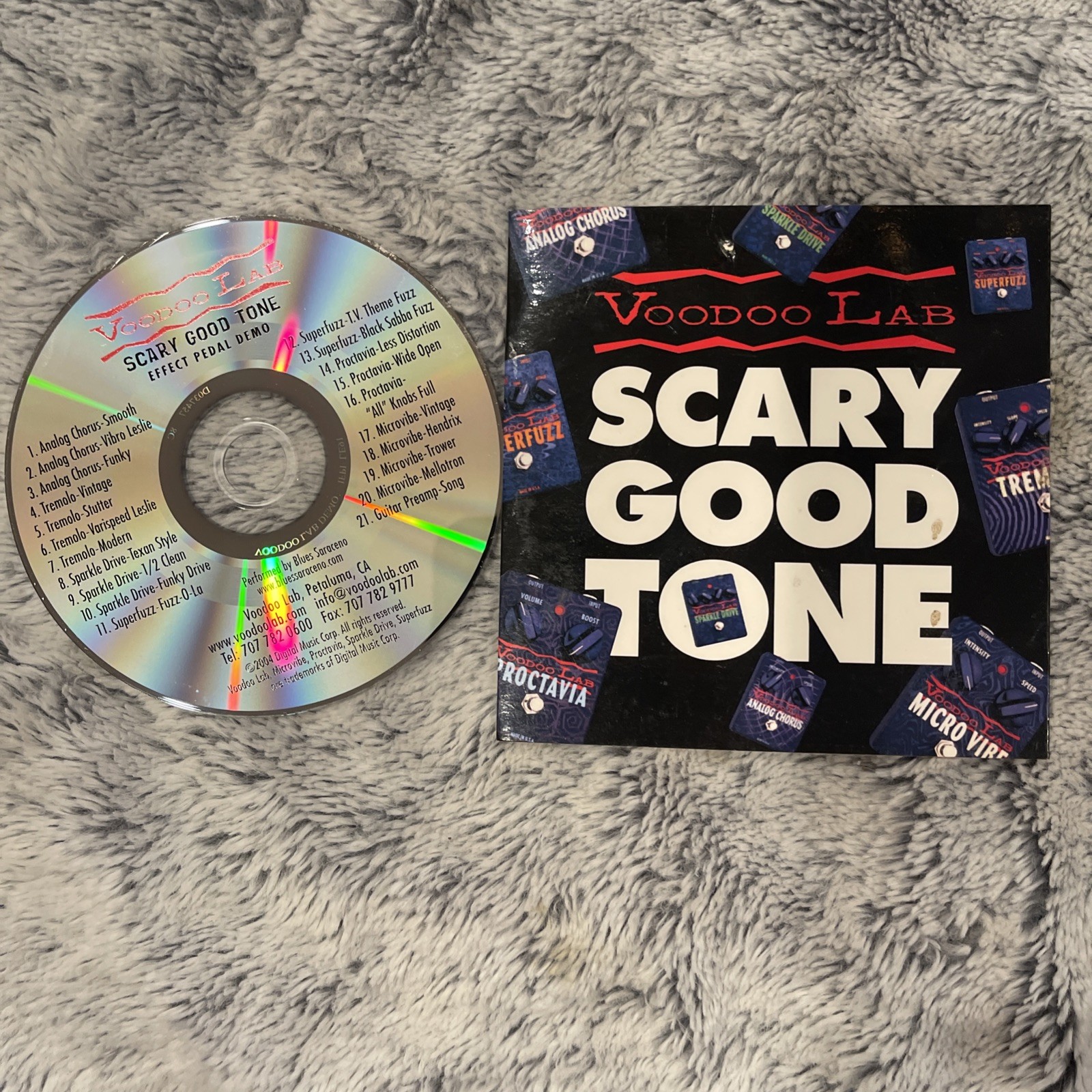 VooDoo Lab - Scary Good Tone. CD. Rare.