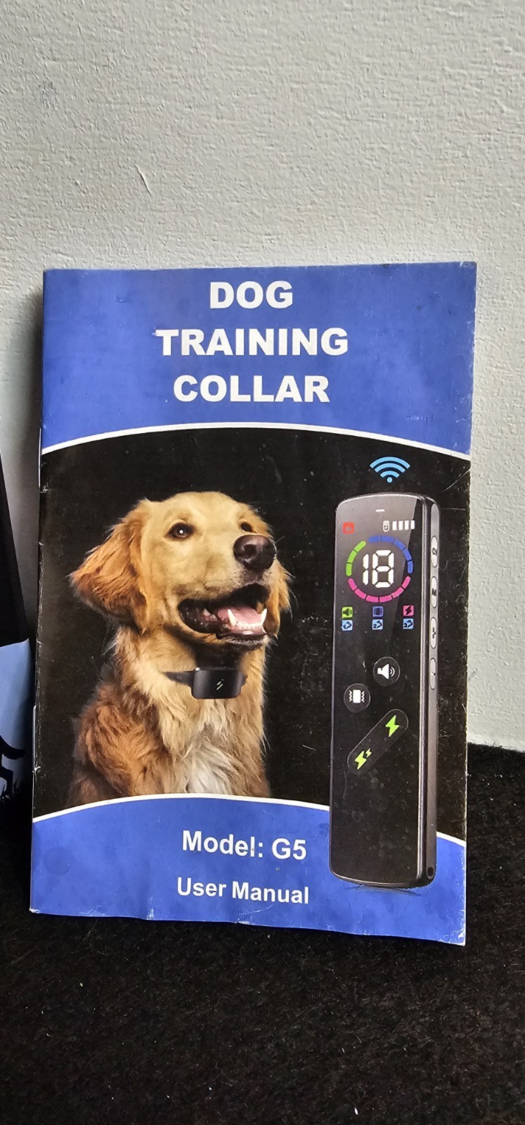 Dog Training Collar Shock Collar PPFIXV Model G-5 Open Box