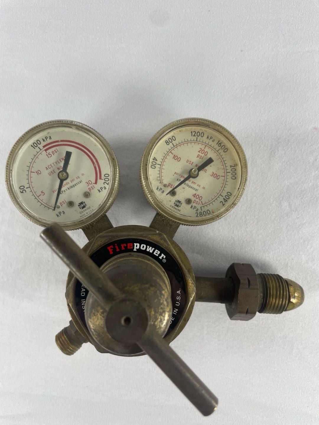 Firepower Acetylene Gas Regulator*untested*