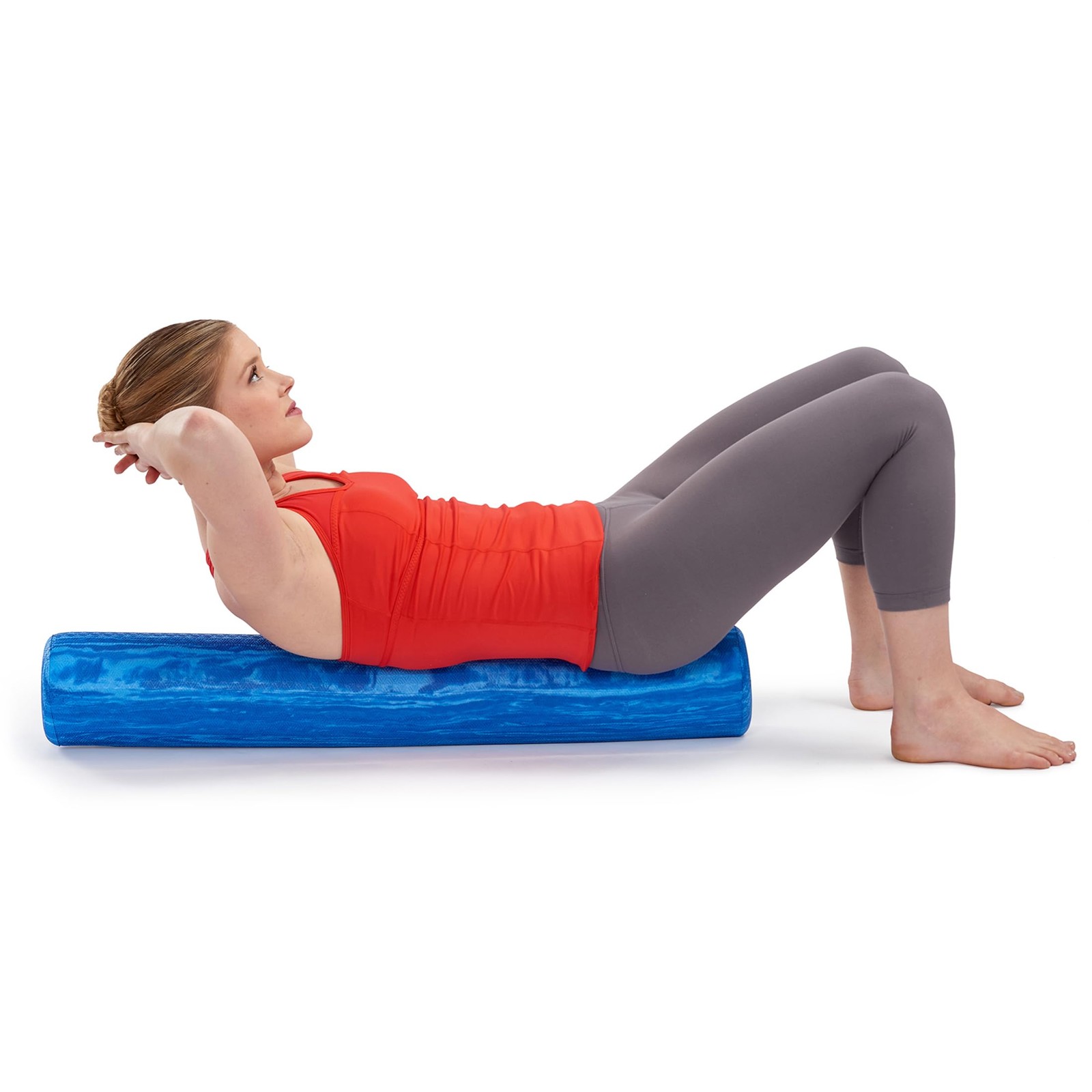 Pro-roller Soft Density Foam Roller – Round, Blue, 36" X 6" | Soft Foam Roller