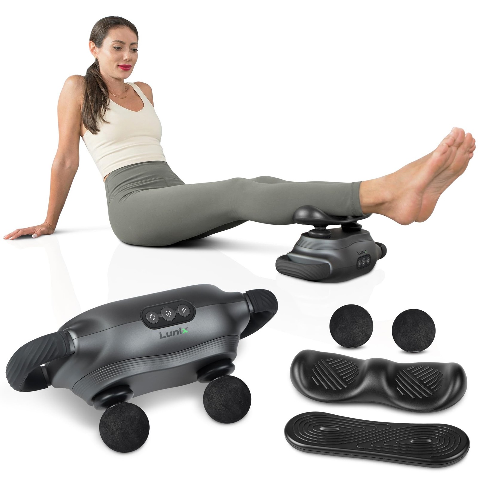 Lunix LX26 FSA Massager for Legs & Full Body, Handheld Vibration Ma... Fast Ship