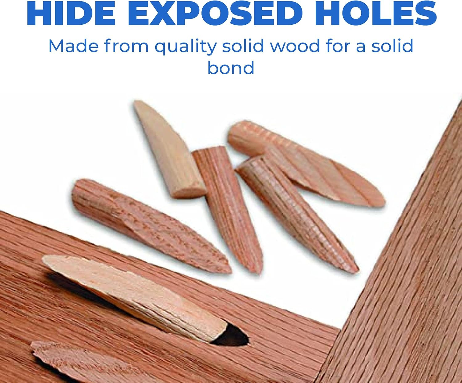 Kreg Solid-Wood Pocket-Hole Plugs - Clean Hole Plug Finish - Essential Woodworki