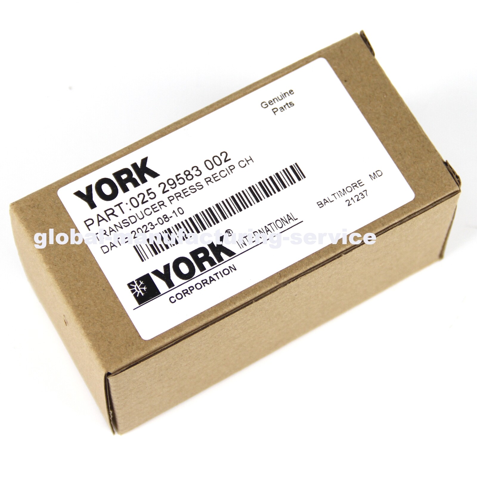 New In Box YORK 025-29583-002 Pressure Sensor