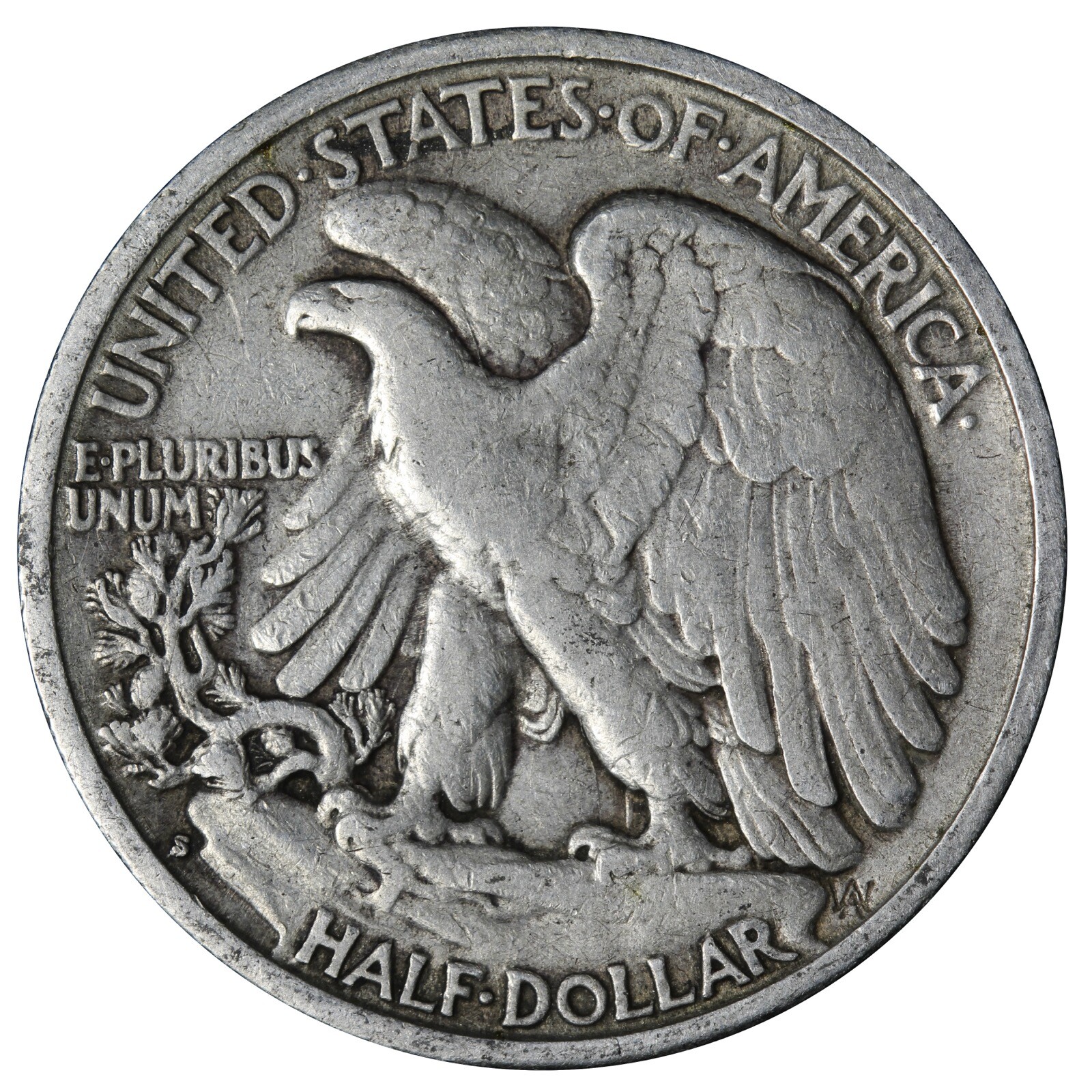 1939-S Walking Liberty Half Dollar In XF Condition