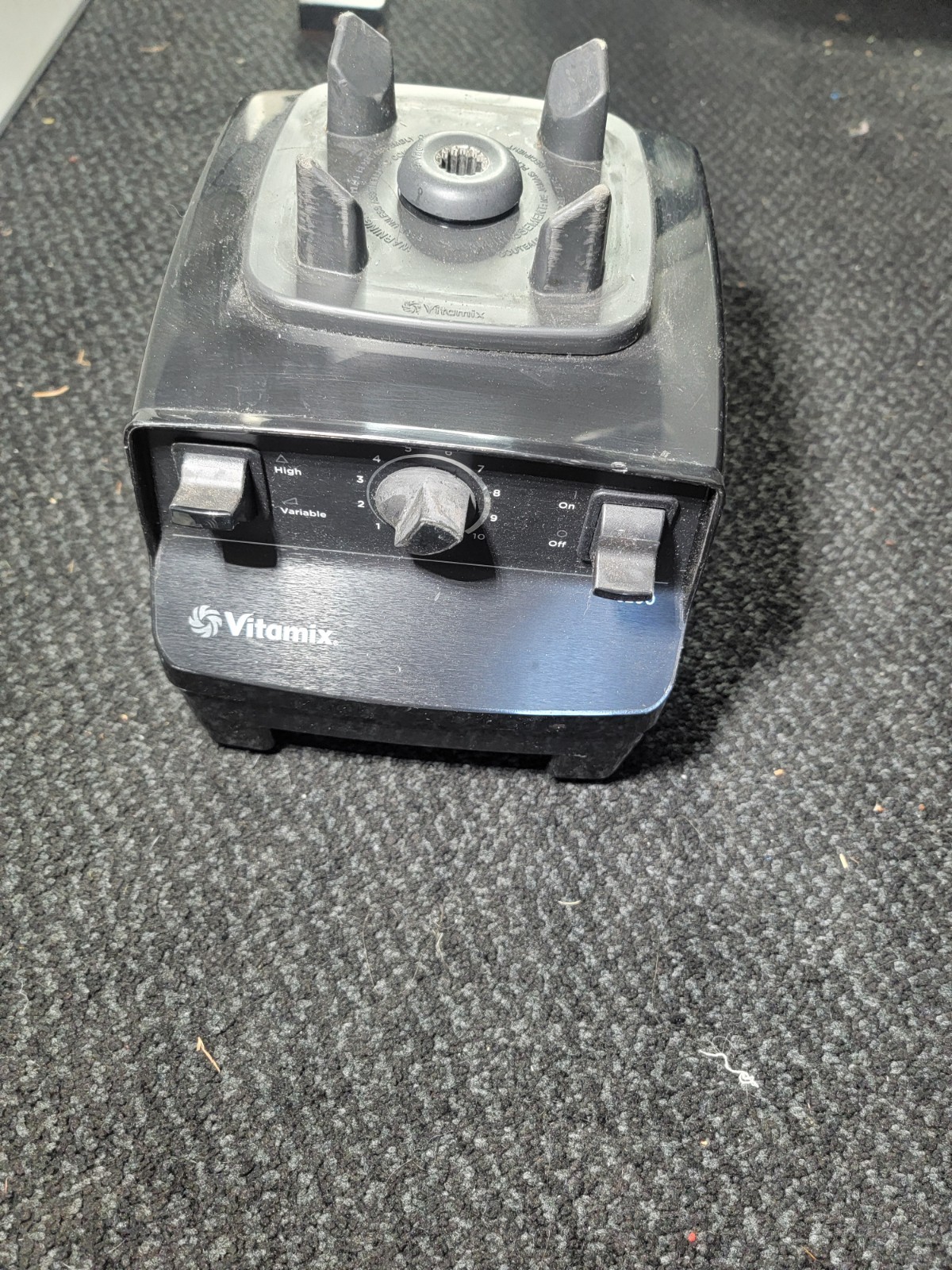 Vitamix 5200 Blender 10 Speed Variable VM0103 Black Base Only *speed Switch Bad