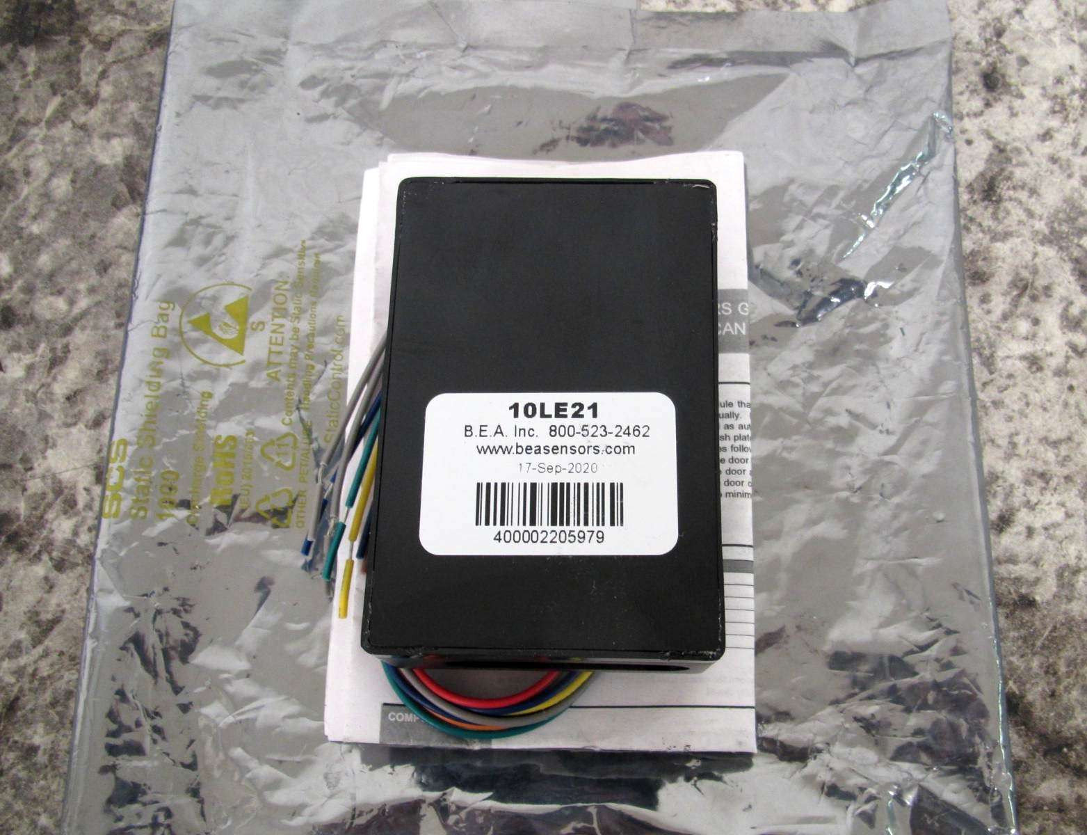 New BEA 10LE21 / LE21 / LE-21 Automatic Door Lock-Out Relay Module Free Shipping