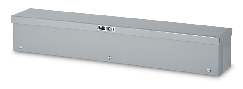 Austin Rainproof Trough - AB-4424RT  4x4x24 Inch Raintight Wiring Trough, Galvan